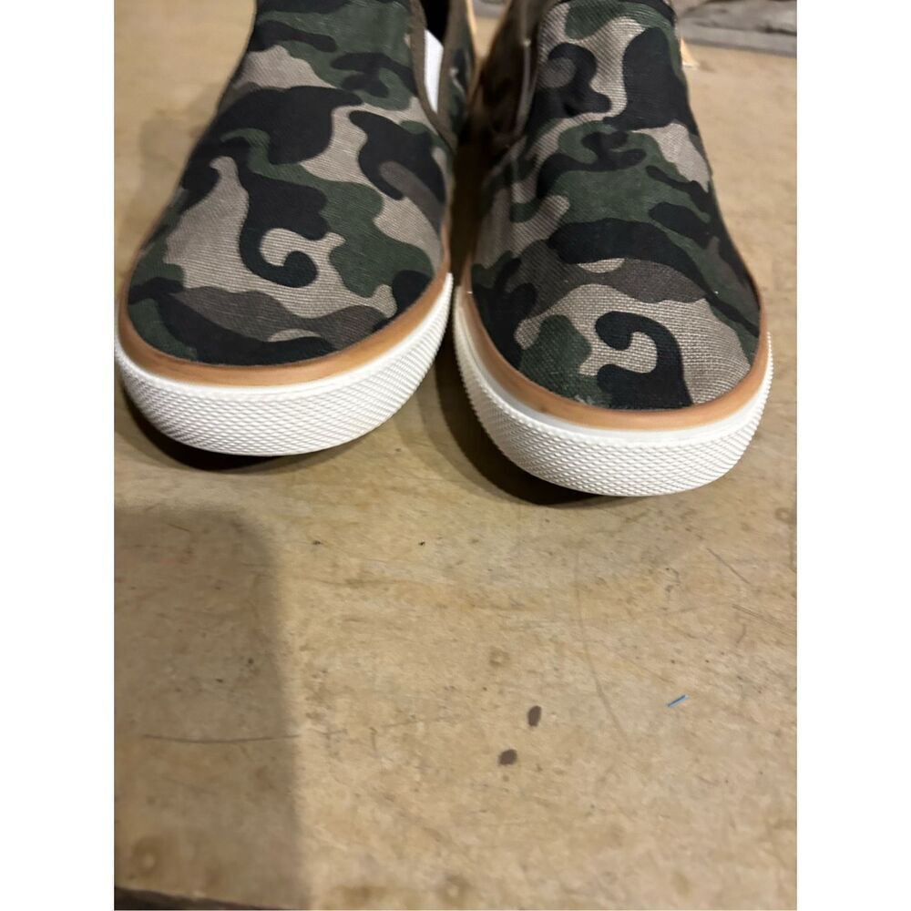 Margaritaville Camo Leather Slip On Casual Shoes Women’s Size 10 - Picture 9 of 12